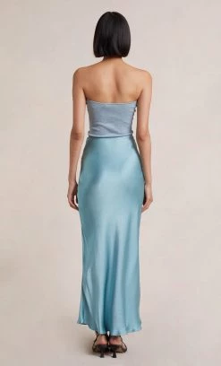 Bec&Bridge Tops MARLEY KNIT TOP - BLUE