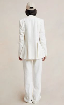 Bec&Bridge Outerwear BILLIE BLAZER - IVORY 8 Bec&Bridge Outerwear BILLIE BLAZER - IVORY