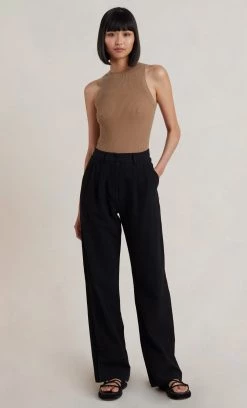 Bec&Bridge Bottoms HARRIET PANT - BLACK