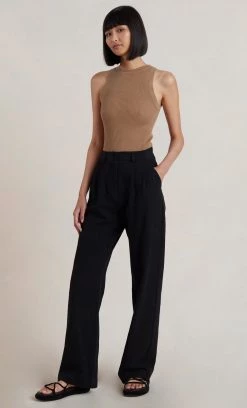 Bec&Bridge Tops FRANCESCA KNIT TOP - SILT