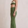 Bec&Bridge Bottoms MIRANDA KNIT SKIRT - OLIVE