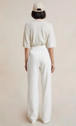 Bec&Bridge JIMI KNIT POLO - CREAM 8 Bec&Bridge JIMI KNIT POLO - CREAM