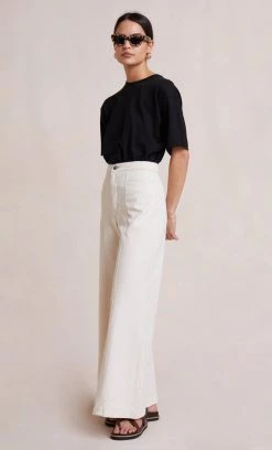 Bec&Bridge Tops JIMI KNIT TEE - BLACK