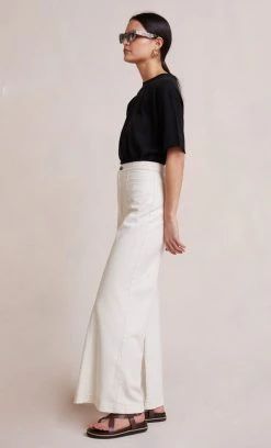 Bec&Bridge Tops JIMI KNIT TEE - BLACK