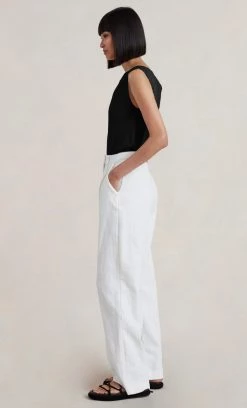 Bec&Bridge Tops JIMI KNIT TANK TOP - BLACK