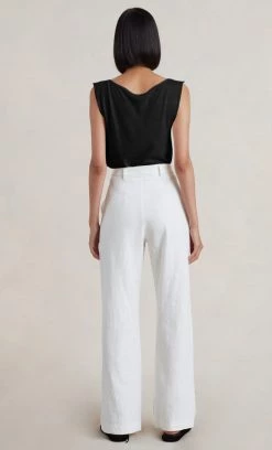 Bec&Bridge Tops JIMI KNIT TANK TOP - BLACK