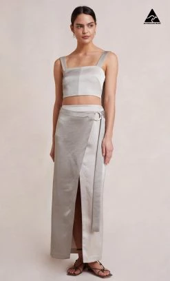 Bec&Bridge FELIX TOP - STONE MULTI Tops