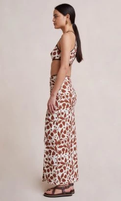 Bec&Bridge Bottoms PHILLIPA MAXI SKIRT - PRINT