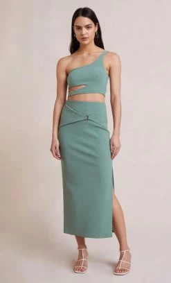 Bec&Bridge Bottoms IVY SKIRT - MOSS