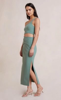 Bec&Bridge IVY ASYM TOP - MOSS Tops