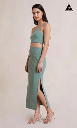 Bec&Bridge Bottoms IVY SKIRT - MOSS