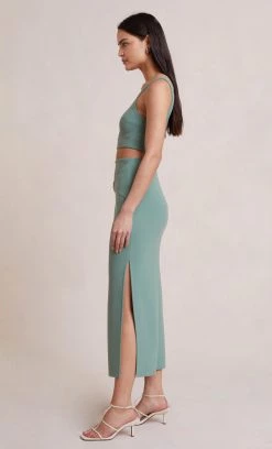Bec&Bridge Bottoms IVY SKIRT - MOSS