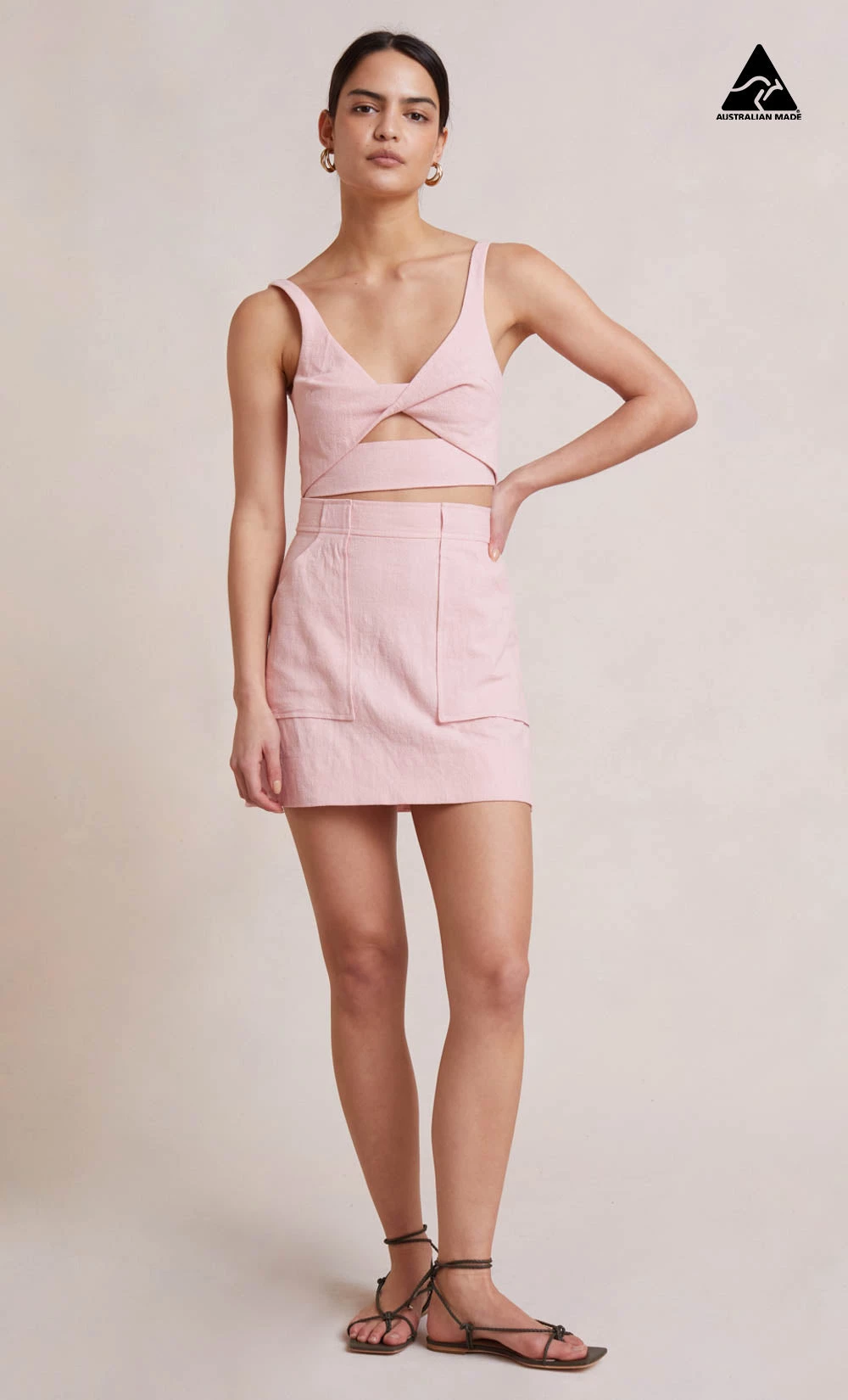 Bec&Bridge BONNIE TWIST TOP - PEONY 1 Bec&Bridge BONNIE TWIST TOP - PEONY