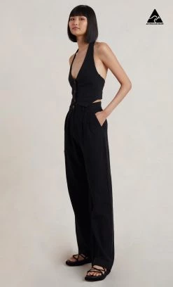 Bec&Bridge Bottoms BONNIE PANT - BLACK