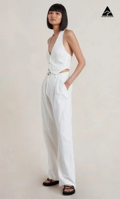 Bec&Bridge Bottoms BONNIE PANT - IVORY