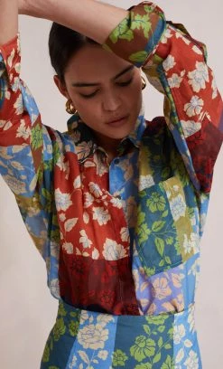 Bec&Bridge WOODSTOCK SHIRT - PRINT