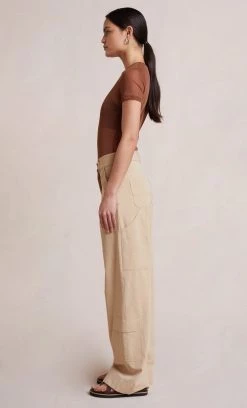 Bec&Bridge BLOSSOM BODYSUIT - CHOCOLATE