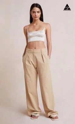 Bec&Bridge HEATHER TOP - CHAMPAGNE