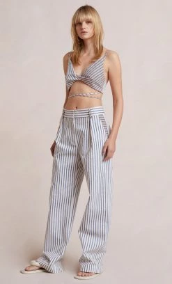 Bec&Bridge TORI TOP - MULTI STRIPE Tops