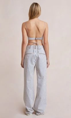 Bec&Bridge TORI TOP - MULTI STRIPE Tops