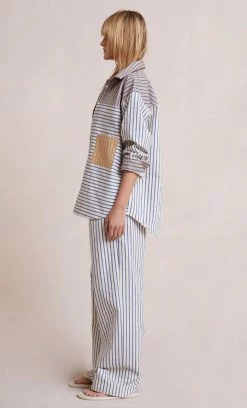 Bec&Bridge TORI PANT - MULTI STRIPE