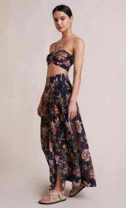Bec&Bridge LORI MIDI SKIRT - PRINT Bottoms