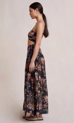 Bec&Bridge LORI MIDI SKIRT - PRINT Bottoms