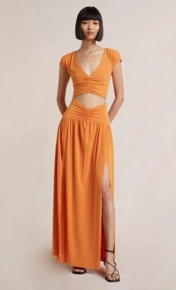Bec&Bridge NEW MYLA TOP - SPICED ORANGE