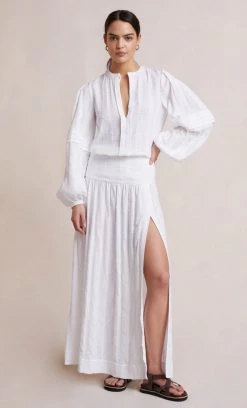 Bec&Bridge Bottoms ELODIE SKIRT - IVORY