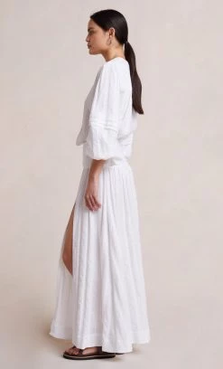 Bec&Bridge ELODIE BLOUSE - IVORY Tops