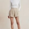 Bec&Bridge PANTHEON KNIT LONG SLEEVE TOP - IVORY Tops