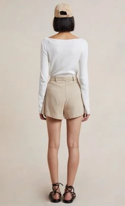 Bec&Bridge BILLIE SHORT - ALMOND