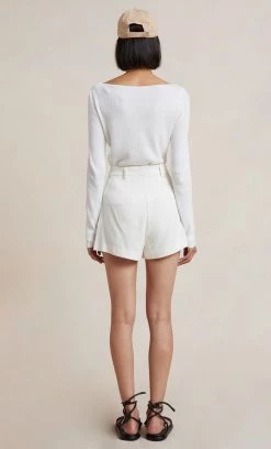 Bec&Bridge BILLIE SHORT - IVORY