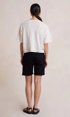 Bec&Bridge JIMI KNIT TEE - CREAM