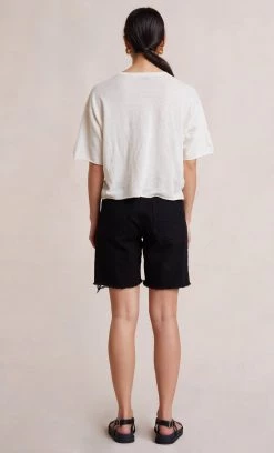 Bec&Bridge ERIKA DRILL SHORTS - BLACK Bottoms