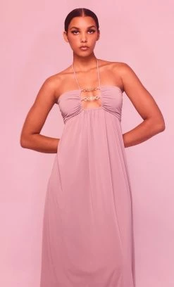 Bec&Bridge NEW ADALINE MAXI DRESS - TAUPE