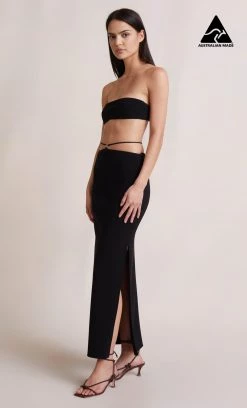 Bec&Bridge ADELE MAXI SKIRT - BLACK NEW