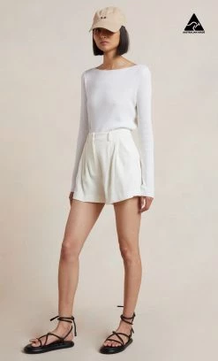 Bec&Bridge BILLIE SHORT - IVORY