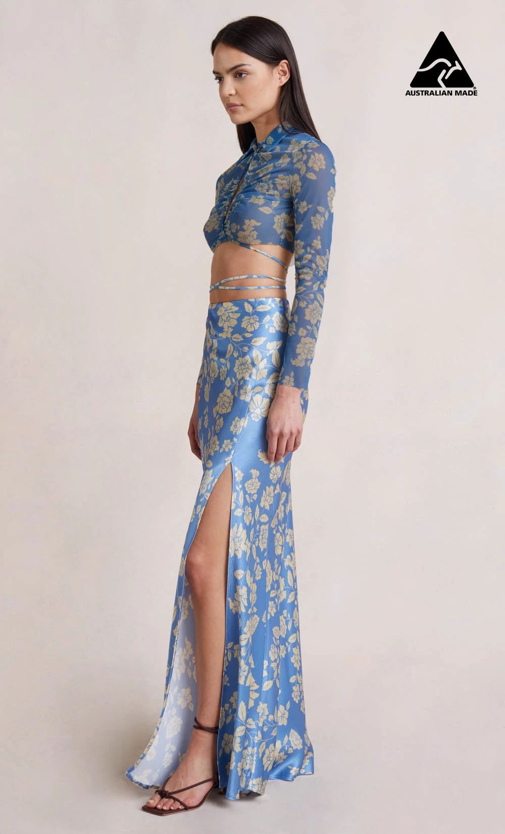 Bec&Bridge BLOSSOM MAXI SKIRT - BLUE PRINT NEW 1 Bec&Bridge BLOSSOM MAXI SKIRT - BLUE PRINT NEW