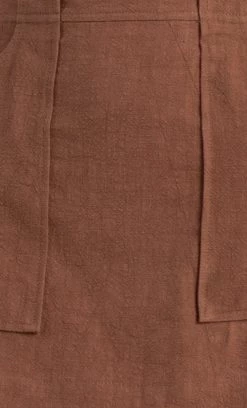 Bec&Bridge BONNIE MINI SKIRT - CACAO Bottoms