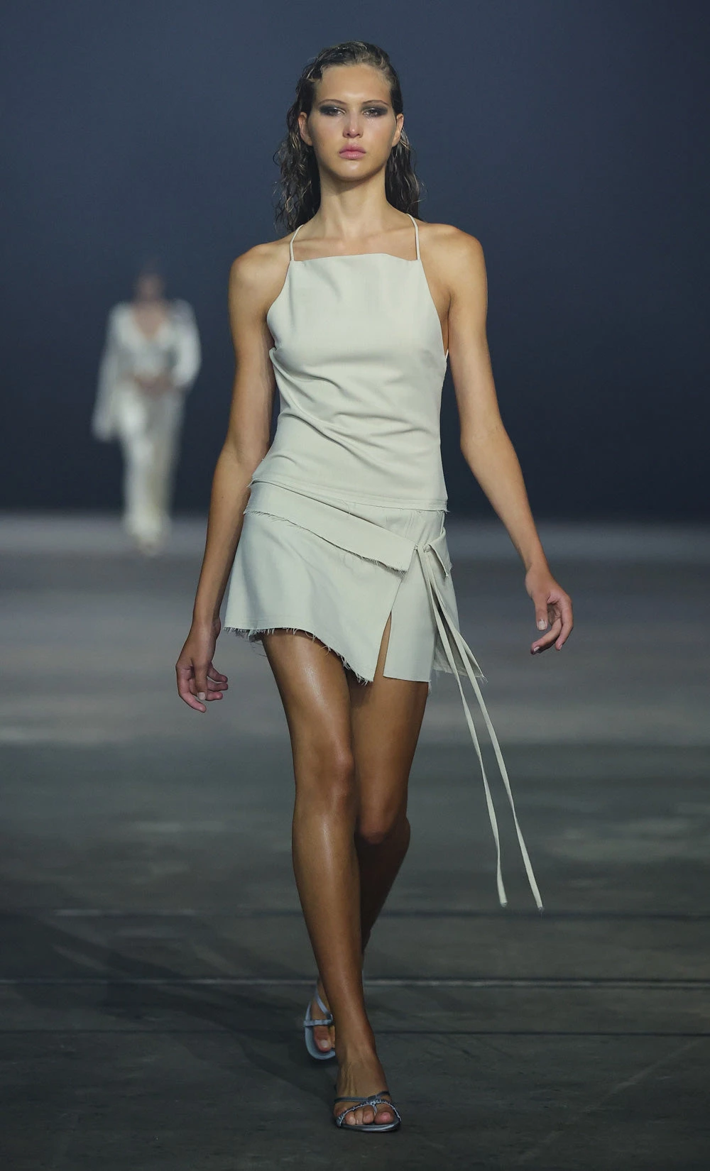 Bec&Bridge AAFW RUNWAY EDIT JANICE MINI DRESS - BONE 2 Bec&Bridge AAFW RUNWAY EDIT JANICE MINI DRESS - BONE