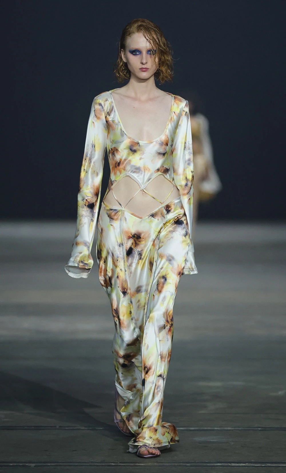 Bec&Bridge SUNSET FLORAL LONG SLEEVE MAXI DRESS - SUNSET FLORAL 2 Bec&Bridge SUNSET FLORAL LONG SLEEVE MAXI DRESS - SUNSET FLORAL