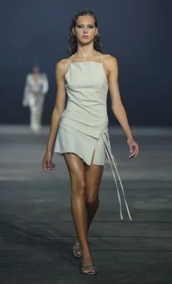 Bec&Bridge JANICE OBI BELT - BONE AAFW RUNWAY EDIT