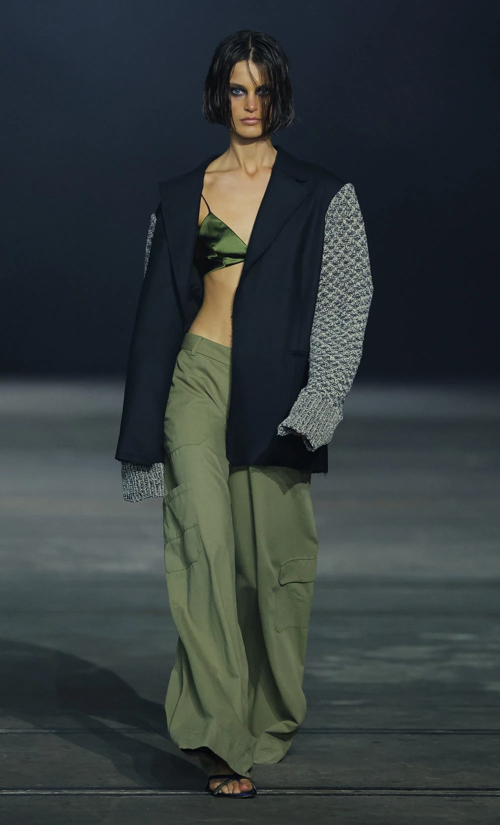 Bec&Bridge AAFW RUNWAY EDIT RINA ULTRA WIDE LEG PANT - KHAKI 2 Bec&Bridge AAFW RUNWAY EDIT RINA ULTRA WIDE LEG PANT - KHAKI