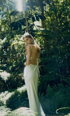 Bec&Bridge Dresses THE DREAMER TIE DRESS - SAND