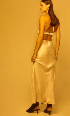 Bec&Bridge KARA MAXI DRESS - SAND NEW