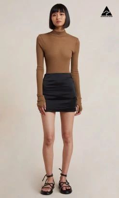 Bec&Bridge CHARLOTTE SKIVVY - CAMEL Tops