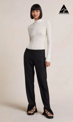 Bec&Bridge CHARLOTTE SKIVVY - IVORY Tops