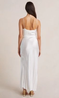 Bec&Bridge Australian Made MOON DANCE MIDI DRESS - IVORY