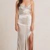 Bec&Bridge MOON DANCE MIDI DRESS - SAND Australian Made